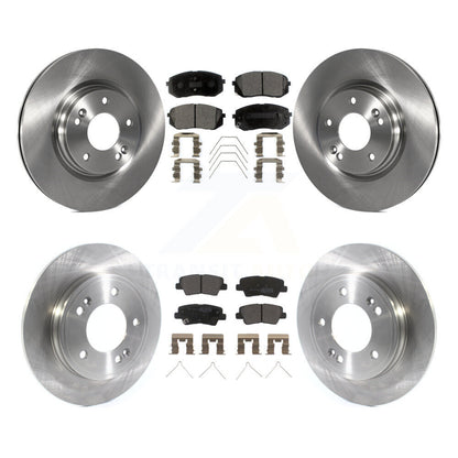 Kit de plaquettes semi-métalliques de Rotor de frein à disque avant et arrière, pour Kia Forte Hyundai Veloste