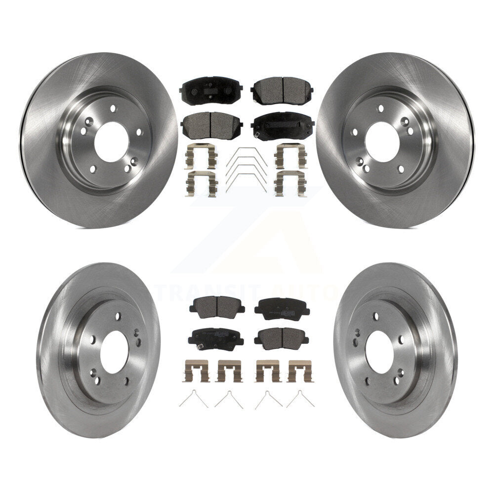 Kit de plaquettes semi-métalliques de Rotor de frein à disque avant et arrière, pour Hyundai Kona AW 2022 – 2023