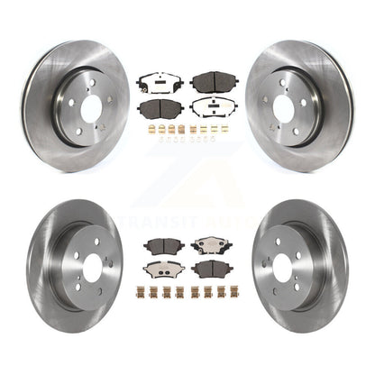 Kit de disques de frein à disque avant et arrière et plaquettes semi-métalliques pour Toyota C-HR