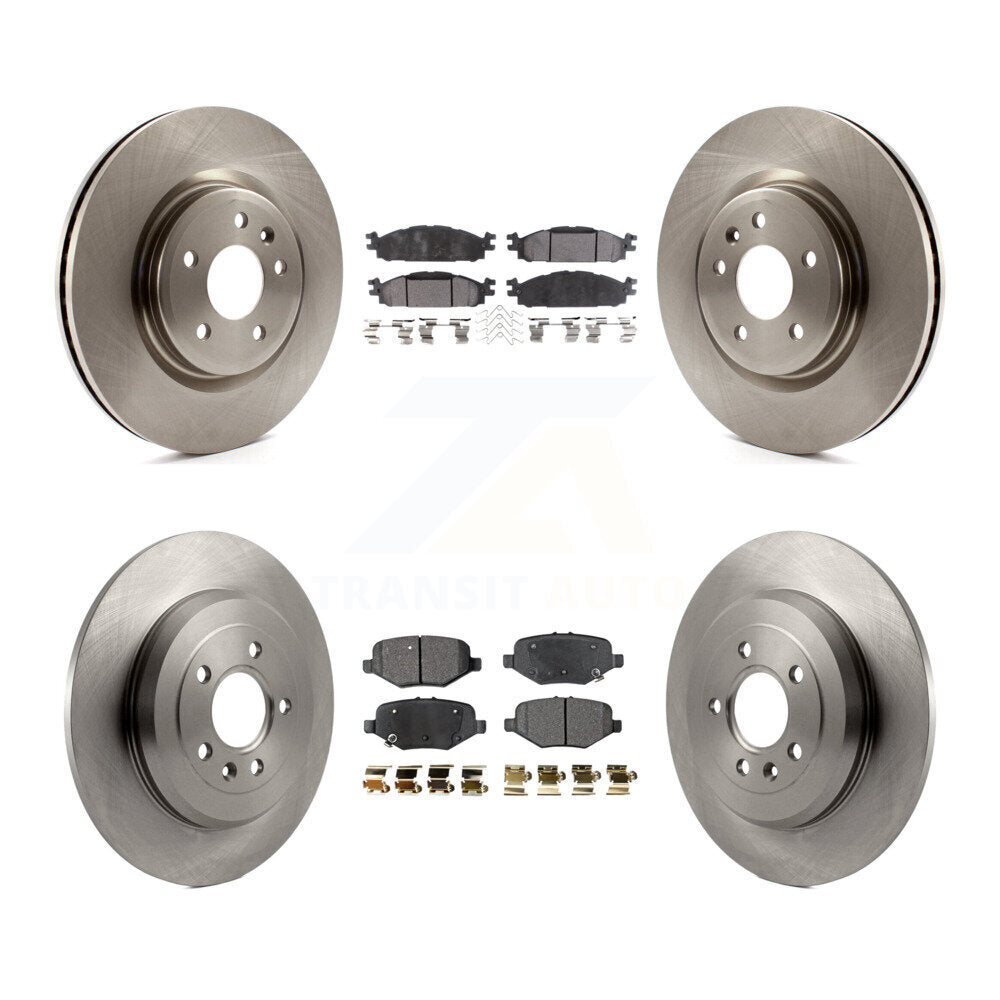 Kit de plaquettes semi-métalliques de Rotor de frein avant et arrière, pour Ford Explorer Limited/Sport/XL