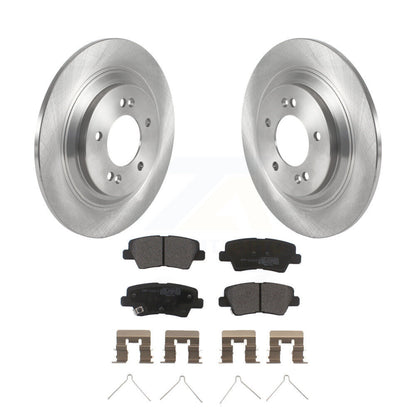 Kit de rotor de frein arrière et de plaquettes semi-métalliques pour Hyundai Kona électrique Kia Soul E