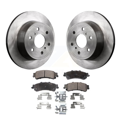 Kit de disques de frein à disque arrière et plaquettes semi-métalliques pour GMC Sierra 1500 Classic
