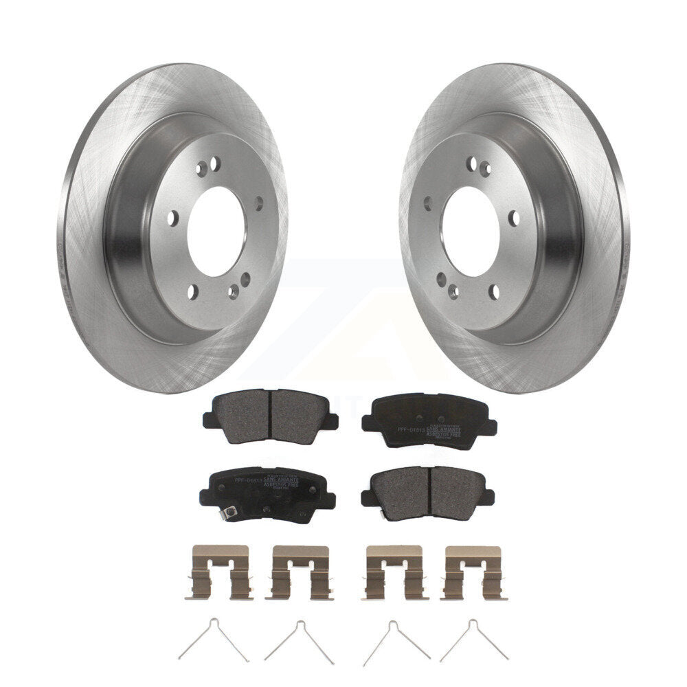 Kit de plaquettes de frein semi-métalliques pour rotors de frein arrière, pour Hyundai Kona FWD 2022 – 2023 avec 1.6