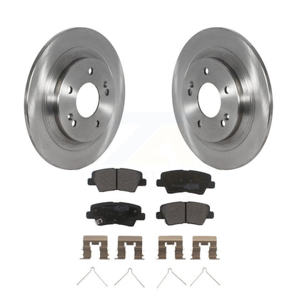 Kit de disques de frein à disque arrière et plaquettes semi-métalliques pour Hyundai Kona AW 2022 – 2023