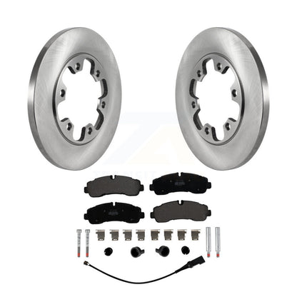 Kit de disques de frein à disque arrière et plaquettes semi-métalliques pour Ford Transit-350 HD AWD