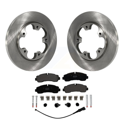 Kit de disques de frein arrière et de plaquettes semi-métalliques pour Ford Transit-350 avec roue à 5 écrous