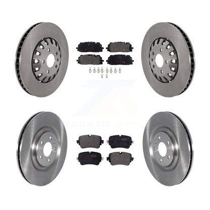 Rotors de frein à disque avant et arrière et kit de plaquettes semi-métalliques pour Audi Q8 A8 Quattr 2019