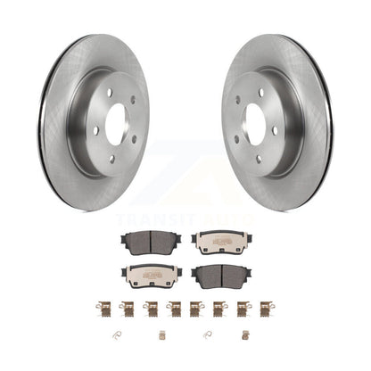 Kit de disques de frein à disque arrière et plaquettes semi-métalliques pour Nissan Rogue K8F-103945
