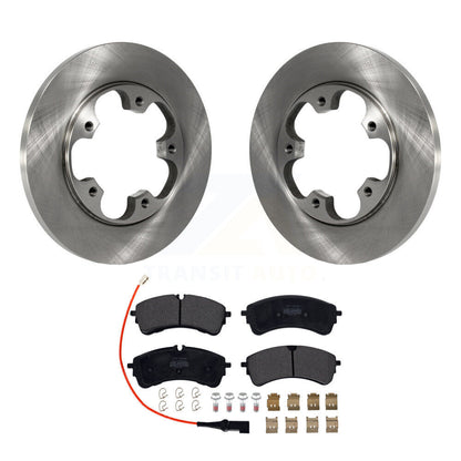 Kit de rotor de frein à disque arrière et de plaquettes semi-métalliques pour Ford Transit-250 Transit-15