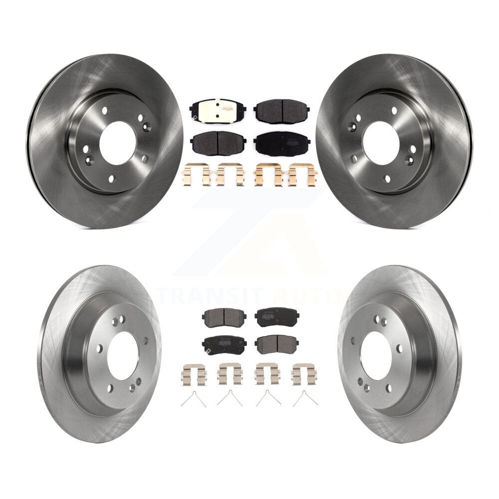 Kit de plaquettes de frein semi-métalliques pour Rotor de frein avant et arrière, pour Hyundai Kona FWD 2022 avec 1.6