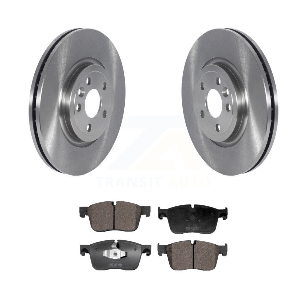 Kit de disques de frein à disque avant et plaquettes semi-métalliques pour Jaguar F-Pace K8F-103962