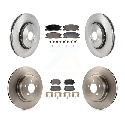 Kit de plaquettes de frein semi-métalliques pour rotors de frein avant et arrière, pour Dodge Charger Pursuit avec RW