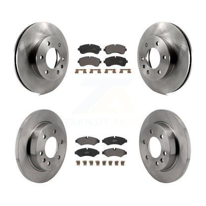 Kit de rotor de frein avant et arrière et plaquettes semi-métalliques pour Mercedes-Benz Sprinter 250