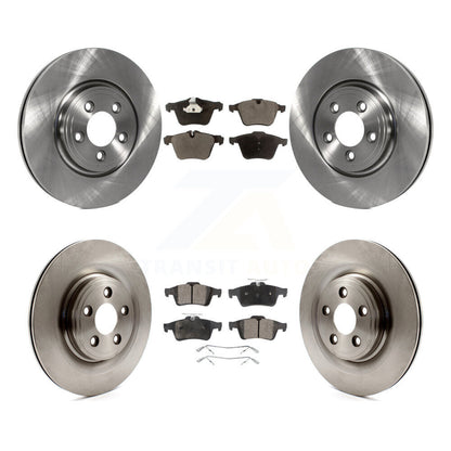 Kit de rotors de frein à disque avant et arrière et plaquettes semi-métalliques pour Jaguar XF K8F-10398