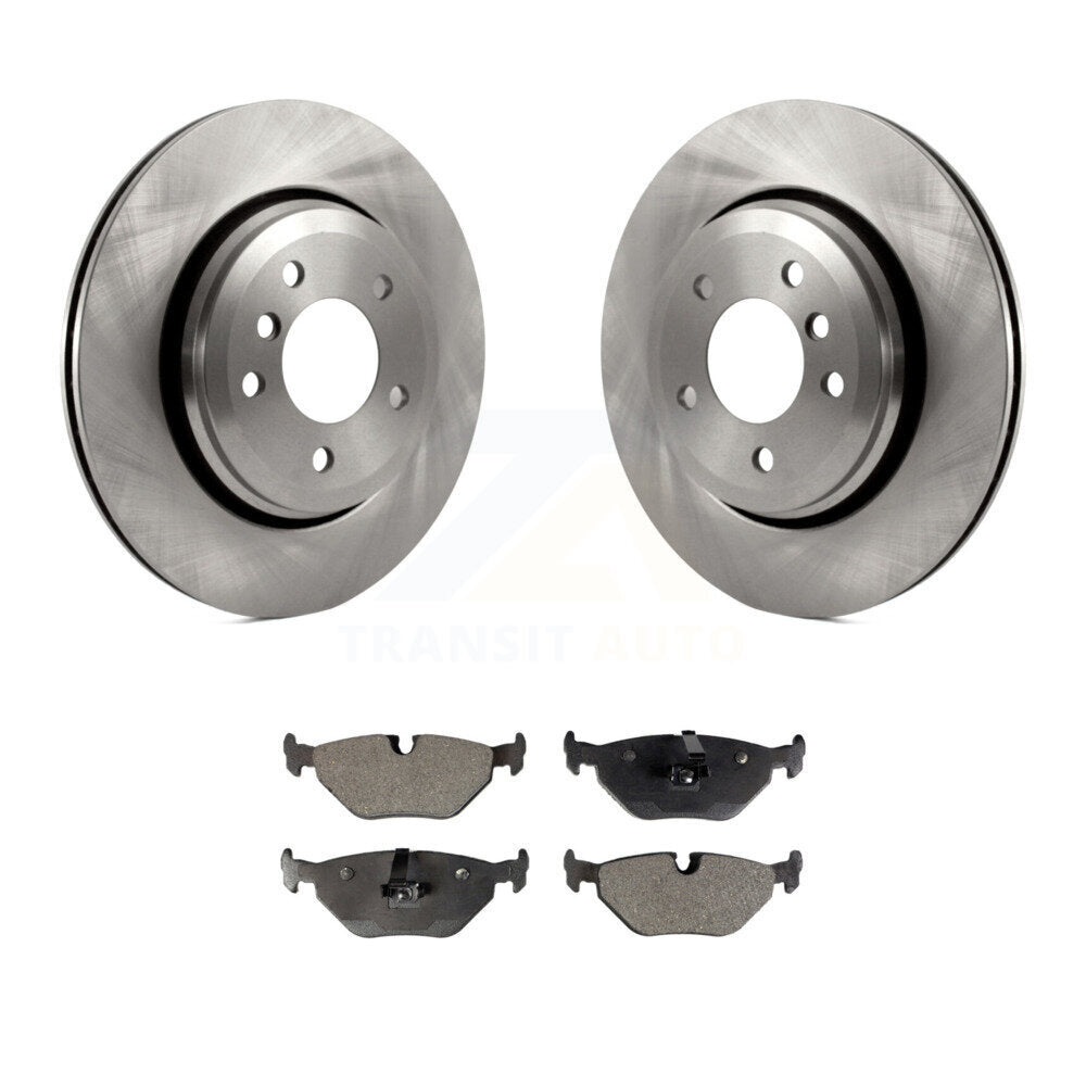 Kit de disques de frein à disque arrière et plaquettes semi-métalliques pour BMW 320i K8F-103991