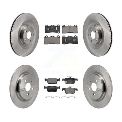 Kit de rotors de frein à disque avant et arrière et plaquettes semi-métalliques pour Ford Mustang Mach-E