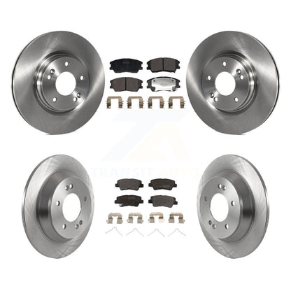 Kit de plaquettes de frein semi-métalliques pour Rotor de frein avant et arrière, pour Kia Soul 1,6 l avec turbocompresseur