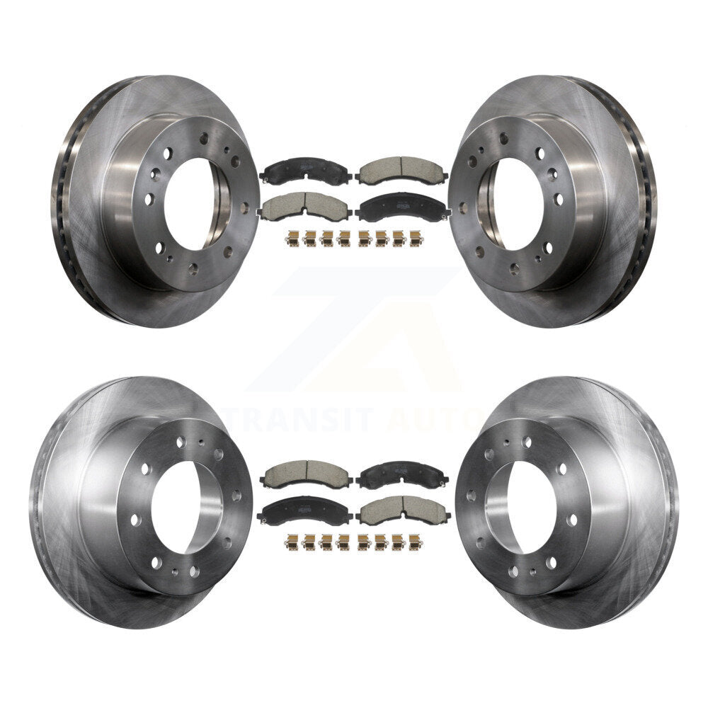 Kit de rotors de frein avant et arrière et plaquettes semi-métalliques pour GMC Chevrolet Sierra 2500 H