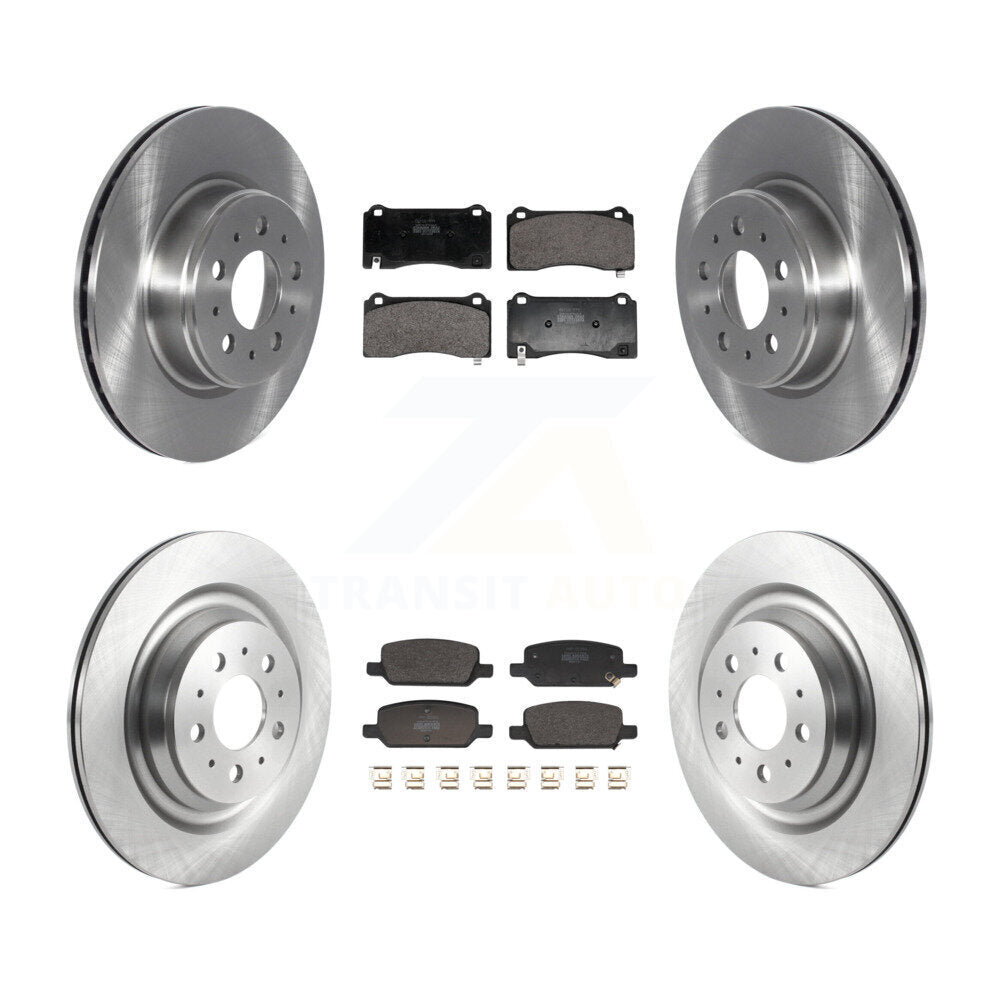 Kit de disques de frein à disque avant et arrière et plaquettes semi-métalliques pour Tesla 3 K8F-104007