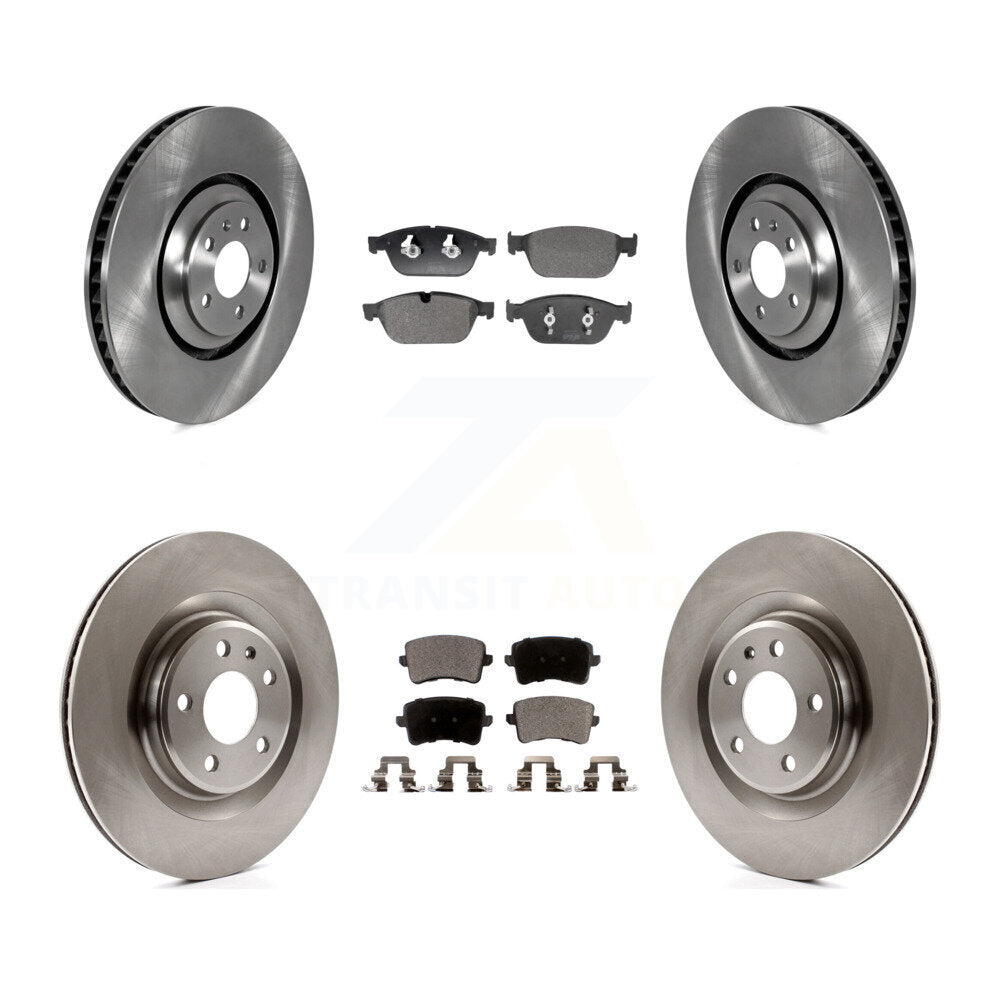 Kit de disques de frein à disque avant et arrière et plaquettes semi-métalliques pour Audi SQ5 K8F-104011