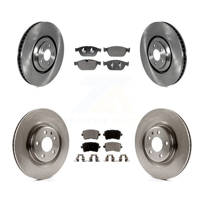 Kit de disques de frein à disque avant et arrière et plaquettes semi-métalliques pour Audi SQ5 K8F-104011