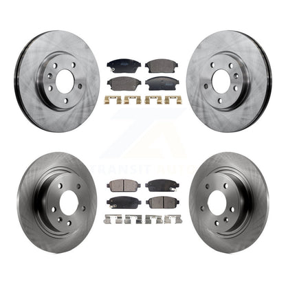 Rotors de frein avant et arrière et Kit de plaquettes semi-métalliques pour Chevrolet Cruze Buick Veran