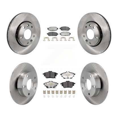 Kit de plaquettes de frein semi-métalliques pour rotors de frein avant et arrière, pour frein arrière à disque Nissan Sentra