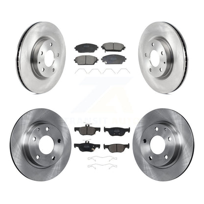 Kit de disques de frein à disque avant et arrière et plaquettes semi-métalliques pour Mazda CX-30