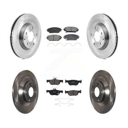 Kit de disques de frein à disque avant et arrière et plaquettes semi-métalliques pour Mazda CX-30