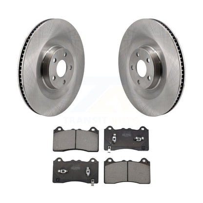 Kit de disques de frein à disque avant et plaquettes semi-métalliques pour Ford Mustang Mach-E