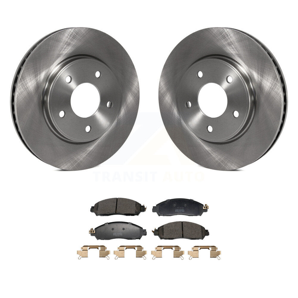 Kit de disques de frein à disque avant et plaquettes semi-métalliques pour Nissan LEAF NV200