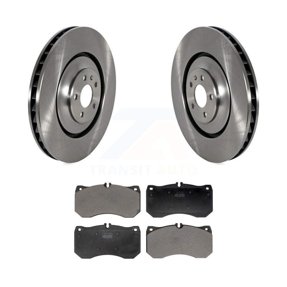Kit de rotors de frein à disque avant et plaquettes semi-métalliques pour Audi A7 Quattro A8 S8 S7
