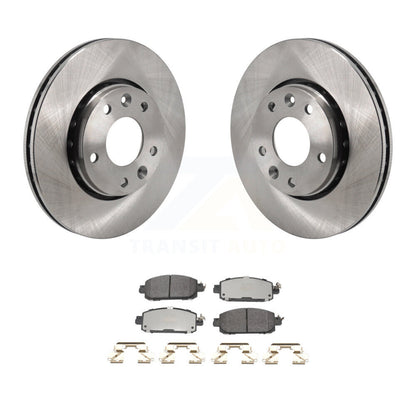 Kit de disques de frein à disque avant et plaquettes semi-métalliques pour Nissan kick Sentra