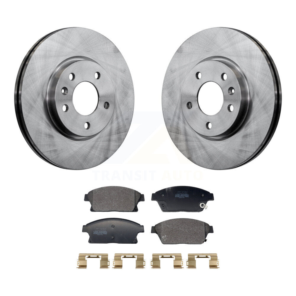 Kit de plaquettes semi-métalliques de Rotor de frein avant, pour Chevrolet Cruze Buick Verano Orland
