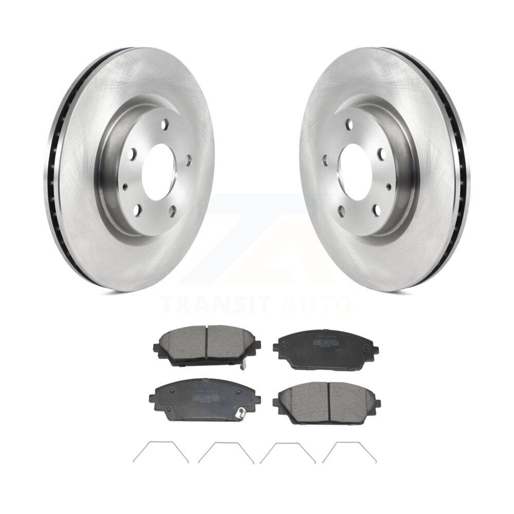 Kit de rotors de frein à disque avant et de plaquettes semi-métalliques pour Mazda CX-30 2020 – 2023
