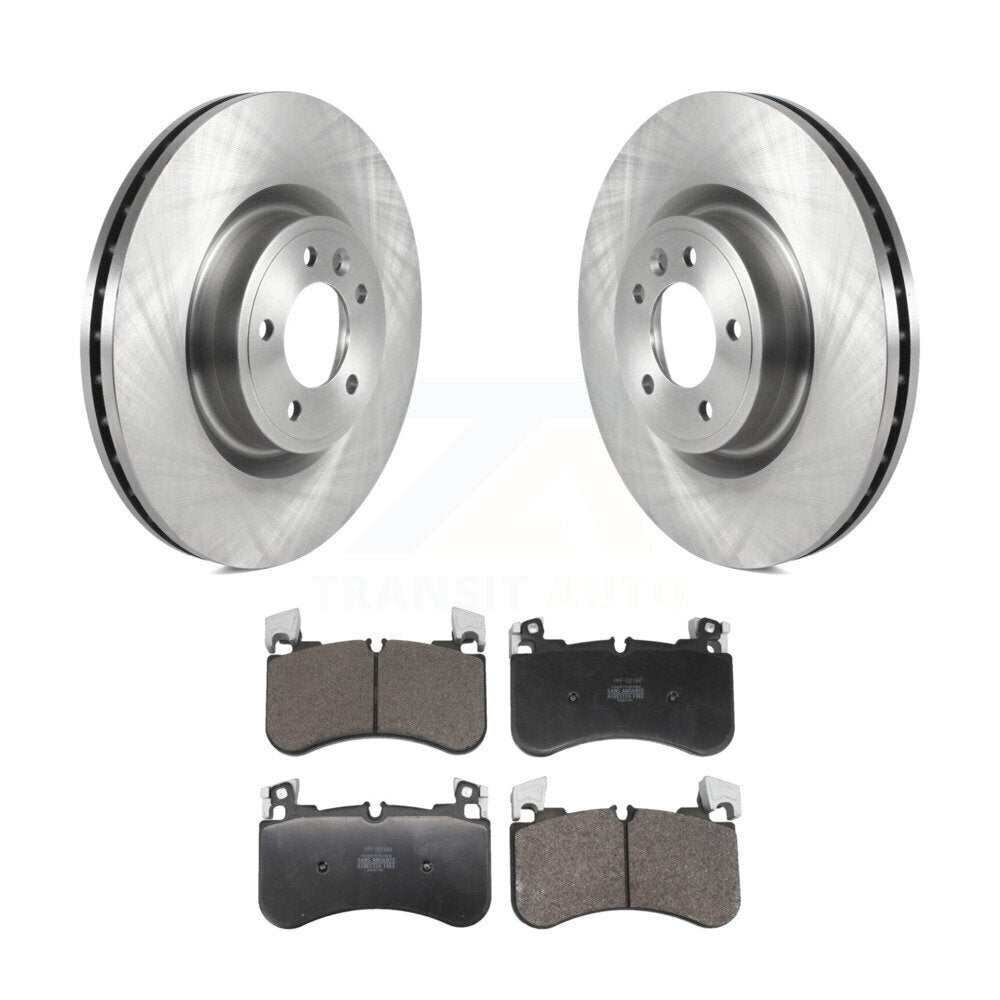 Kit de rotor de frein avant et de plaquettes semi-métalliques pour Land Rover Range Sport Discover