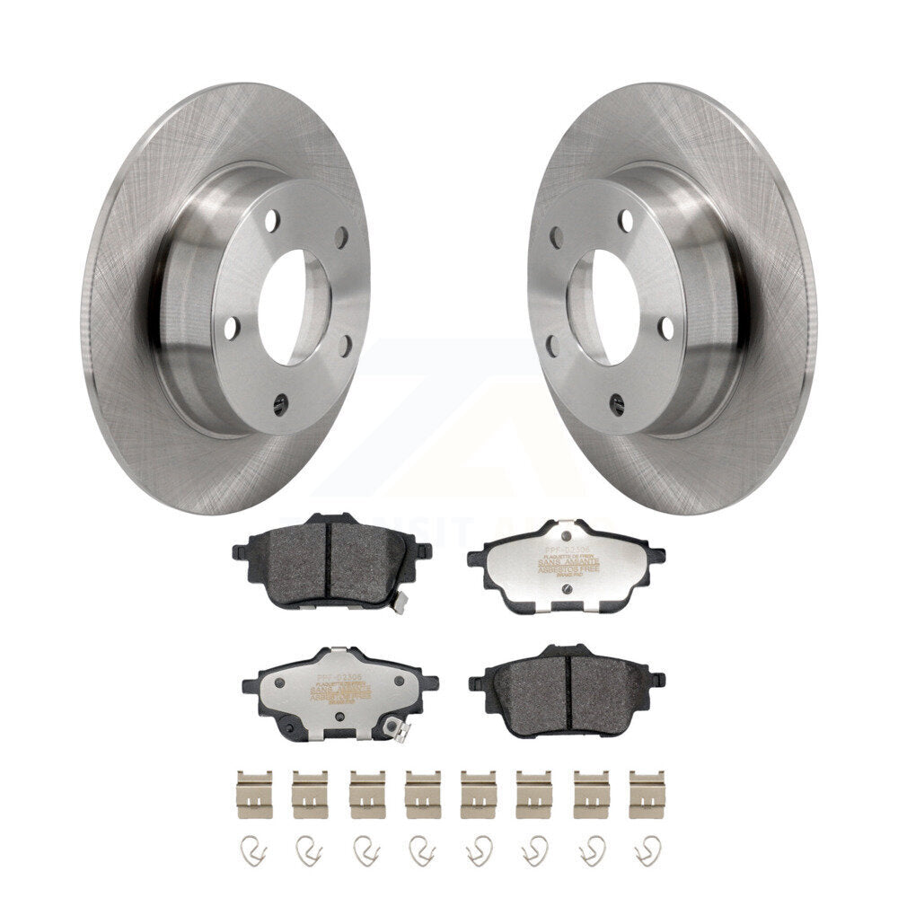 Kit de plaquettes de frein semi-métalliques pour disques de frein arrière Nissan Sentra 20-23