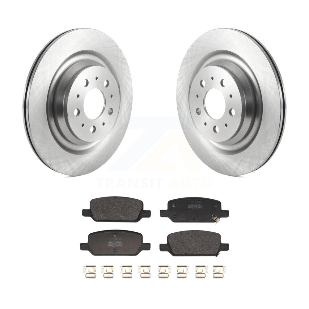 Kit de disques de frein arrière et de plaquettes semi-métalliques pour Tesla 3 avec étrier peint en gris