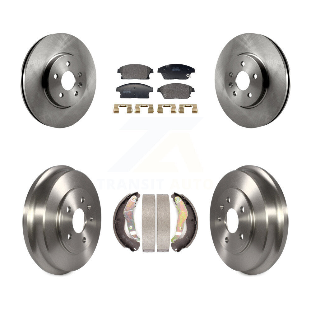 Kit de plaquettes et de tambour semi-métalliques pour Rotor de frein avant et arrière, pour Chevrolet Tra 2013 – 2017