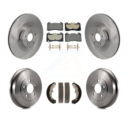 Kit de plaquettes et de tambours semi-métalliques pour rotors de frein avant et arrière, pour Ford Focus R 2016 – 2018