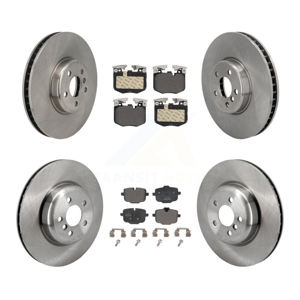 Kit de plaquettes semi-métalliques de Rotor de frein avant et arrière (6 pièces) pour BMW 530e xDrive 640i Gra