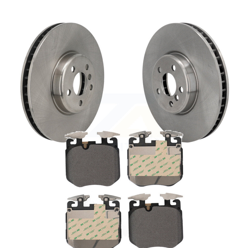 Kit de disques de frein à disque avant et de plaquettes semi-métalliques pour BMW 540i xDrive 2019