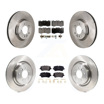 Kit de rotor de frein à disque avant et arrière et plaquettes semi-métalliques pour Land Rover Range Spor