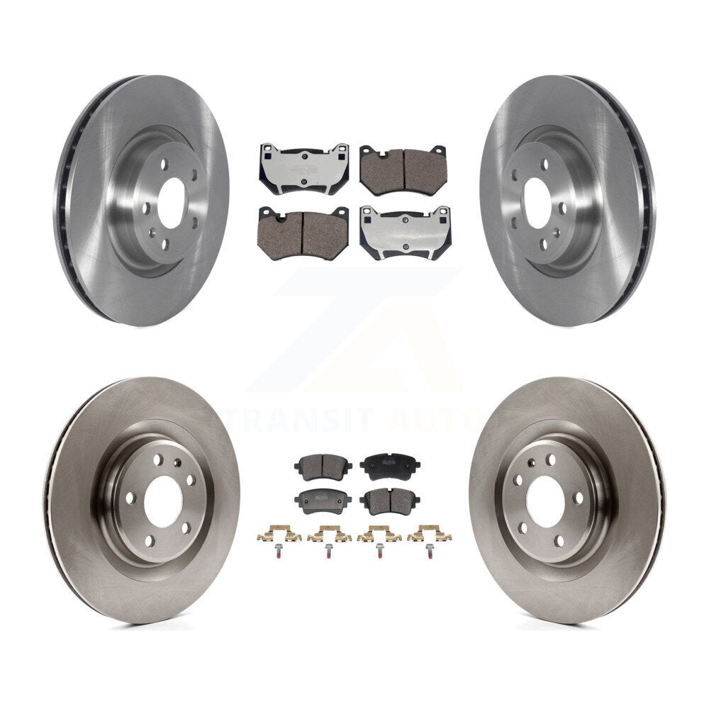 Kit de disques de frein à disque avant et arrière et plaquettes semi-métalliques pour Audi Q5 Sportback