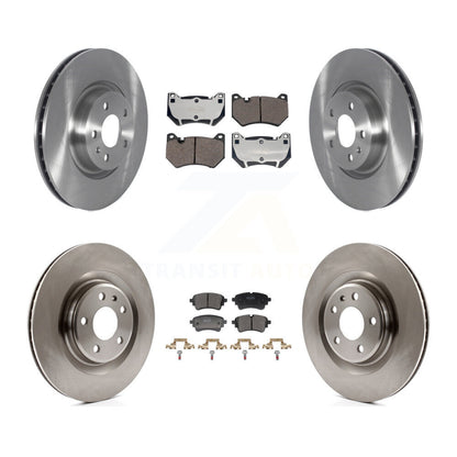 Kit de disques de frein à disque avant et arrière et plaquettes semi-métalliques pour Audi Q5 Sportback