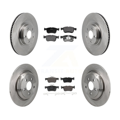 Rotors de frein à disque avant et arrière et kit de plaquettes semi-métalliques pour Ford Maveric 2022 – 2023