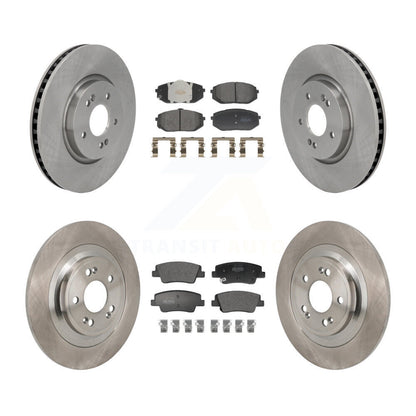 Kit de plaquettes de frein à disque semi-métalliques, Rotors avant et arrière, pour Hyundai Ioniq 5 Kia EV6