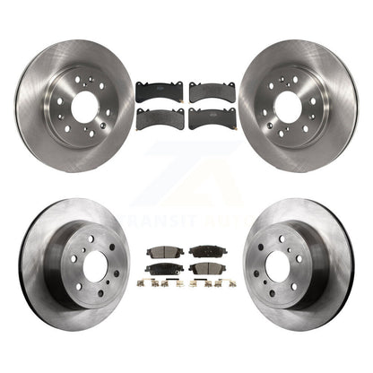 Kit de plaquettes semi-métalliques de Rotor de frein avant et arrière, pour GMC Sierra 1500 Chevrolet Yuko