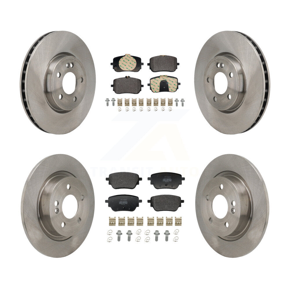 Kit de plaquettes de frein à disque semi-métalliques avant et arrière, pour Mercedes-Benz A220 CLA25