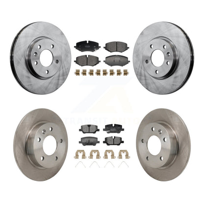 Kit de plaquettes de frein semi-métalliques pour Rotors de frein avant et arrière, pour Chevrolet Trailblazer Buick G